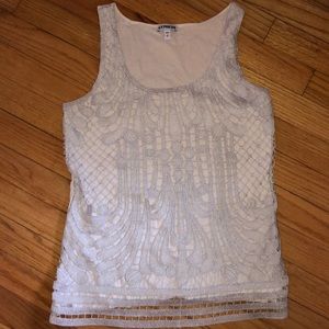 Express Silver Tank Top